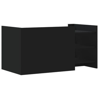 Konferenční Stolek Černý 100 X 50 X 50 Cm Kompozitní Dřevo