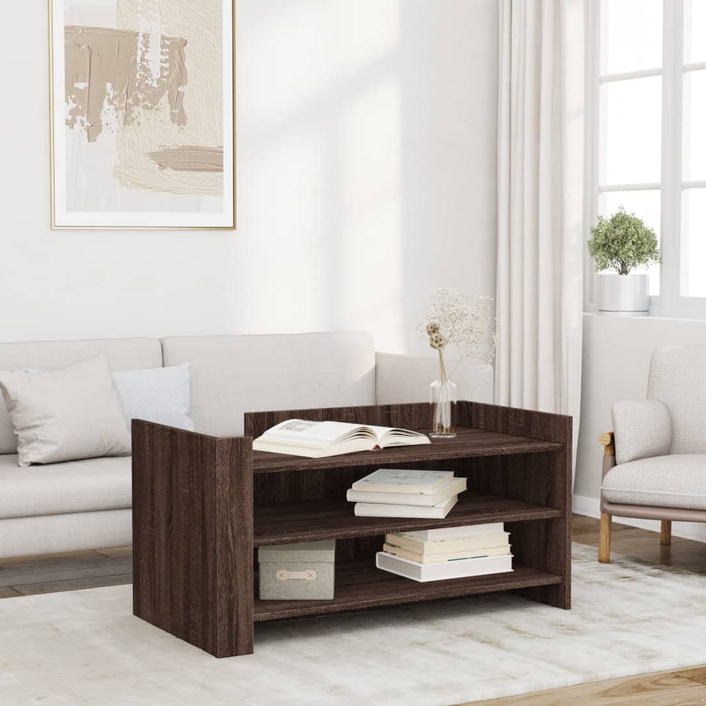 Konferenční Stolek Černý 100 X 50 X 50 Cm Kompozitní Dřevo