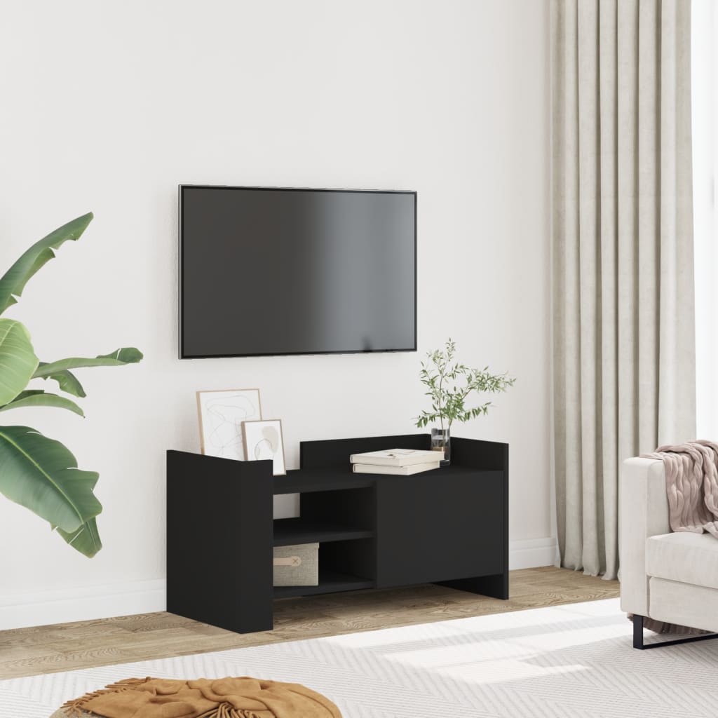 Tv Skříňka Betonově Šedá 80 X 35 X 40 Cm Kompozitní Dřevo