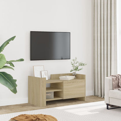 Tv Skříňka Betonově Šedá 80 X 35 X 40 Cm Kompozitní Dřevo