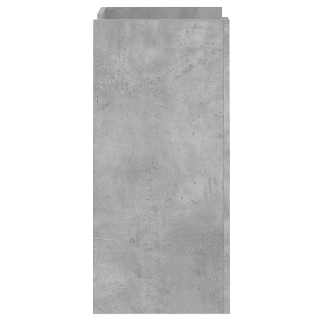 Příborník Betonově Šedý 45 X 35 X 75 Cm Kompozitní Dřevo