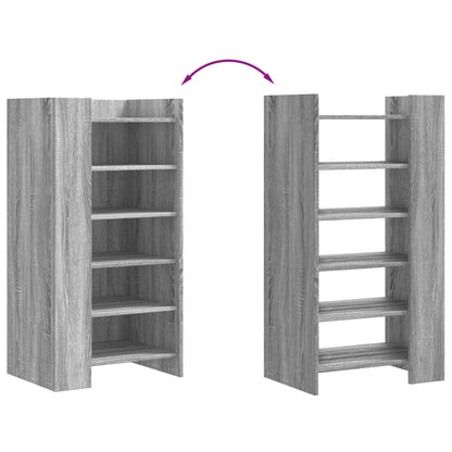 Botník Šedý Sonoma 52 X 37,5 X 100 Cm Kompozitní Dřevo