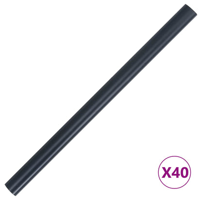 Zahradní Ochranné Plachty 70 X 0,19 M Pvc Tmavě Šedá