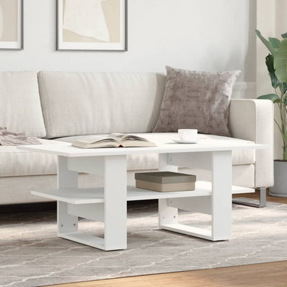 Konferenční Stolek Betonově Šedý 102X55X42 Cm Kompozitní Dřevo