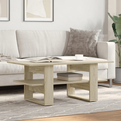 Konferenční Stolek Betonově Šedý 102X55X42 Cm Kompozitní Dřevo