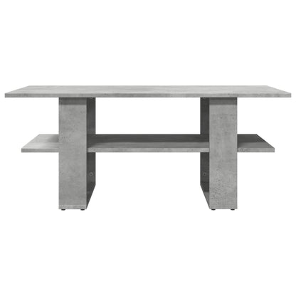 Konferenční Stolek Betonově Šedý 102X55X42 Cm Kompozitní Dřevo