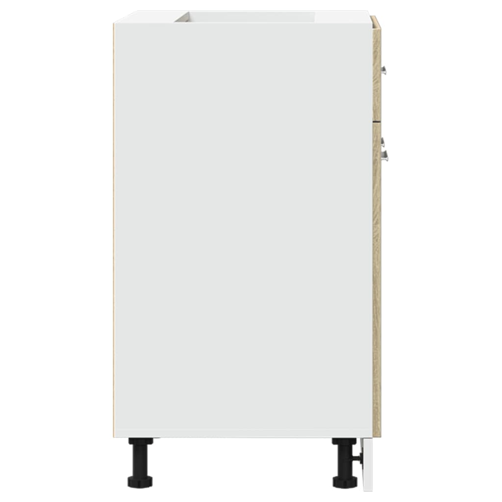 Spodní Skříňka Se Zásuvkou 60X46X81,5 Cm Dřevotříska Dub Sonoma