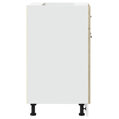 Spodní Skříňka Se Zásuvkou 60X46X81,5 Cm Dřevotříska Dub Sonoma