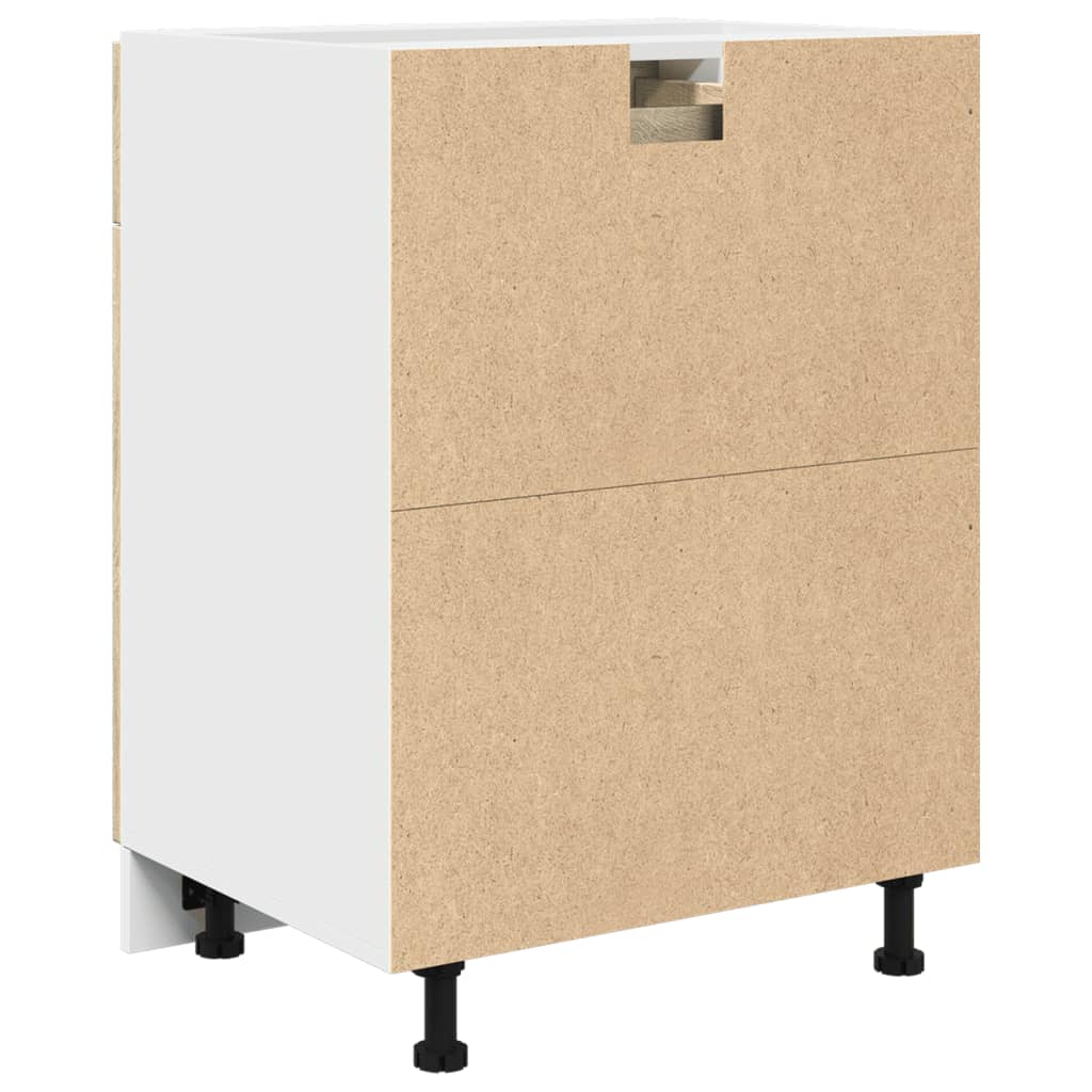 Spodní Skříňka Se Zásuvkou 60X46X81,5 Cm Dřevotříska Dub Sonoma