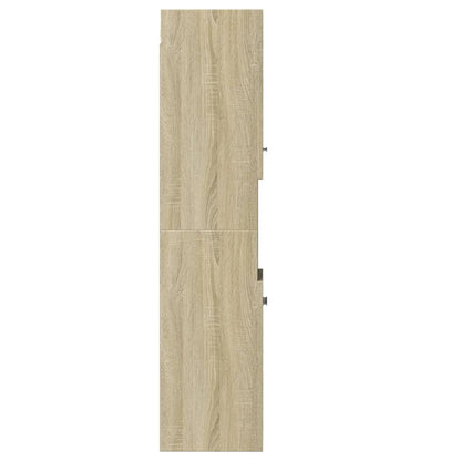 Koupelnová Skříňka 30 X 30 X 130 Cm Dřevotříska