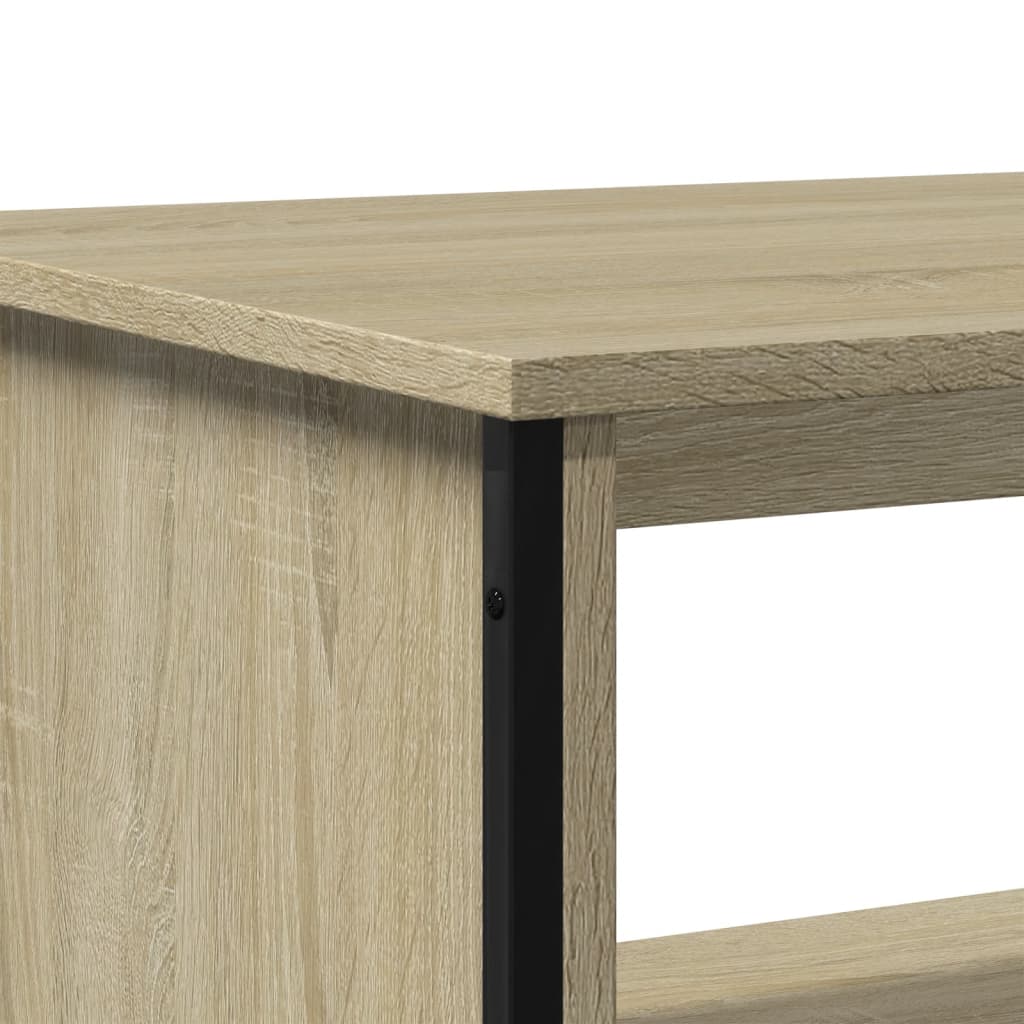 Konferenční Stolek 75 X 51 X 40 Cm Kompozitní Dřevo