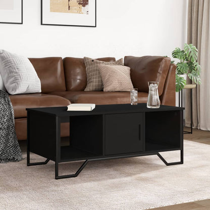 Konferenční Stolek Černý 100 X 51 X 40 Cm Kompozitní Dřevo
