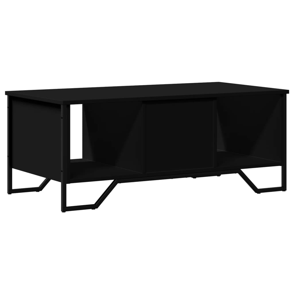 Konferenční Stolek Černý 100 X 51 X 40 Cm Kompozitní Dřevo