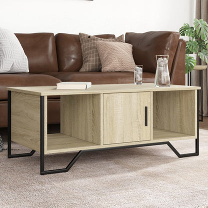 Konferenční Stolek Černý 100 X 51 X 40 Cm Kompozitní Dřevo