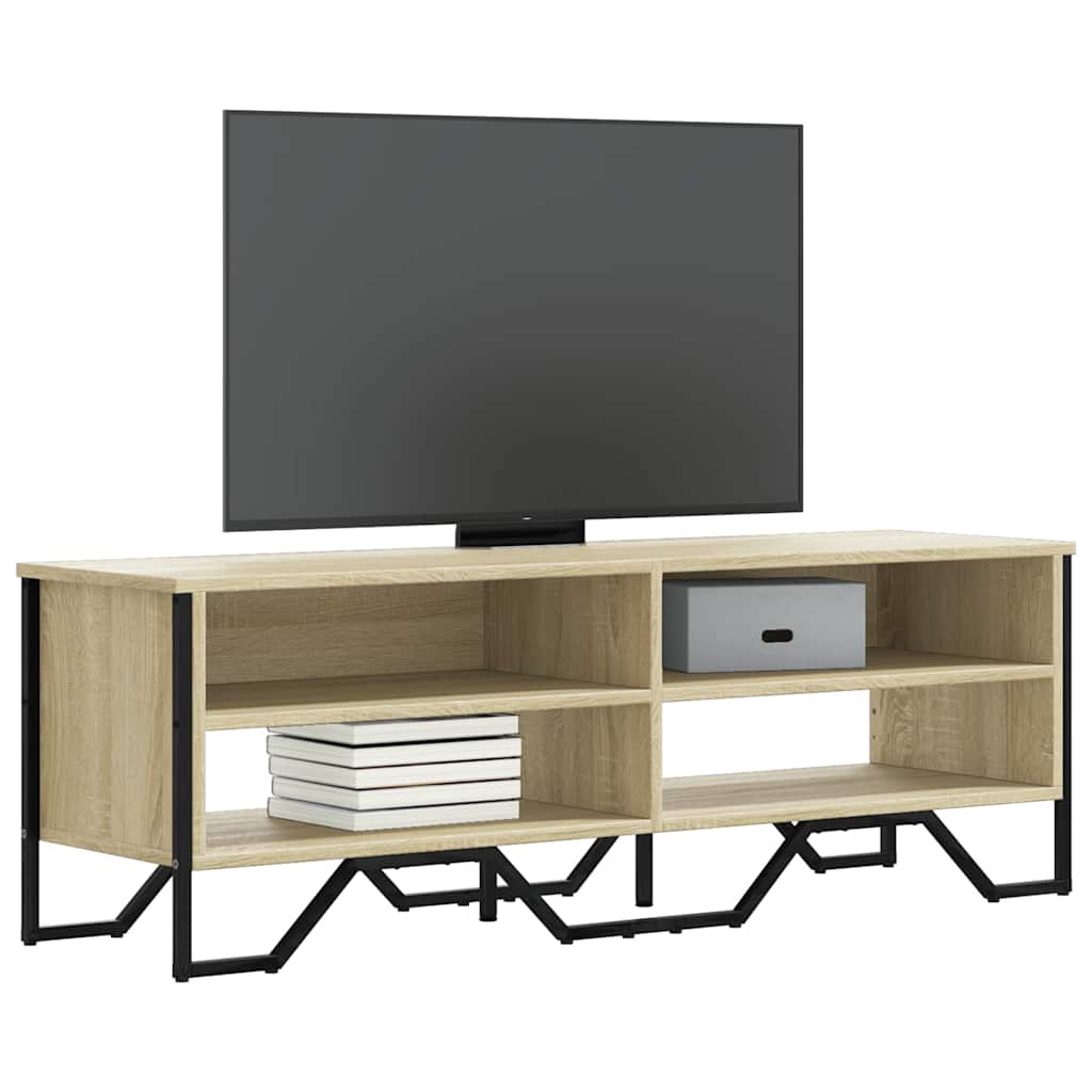 Tv Skříňka 122 X 34 X 41 Cm Kompozitní Dřevo