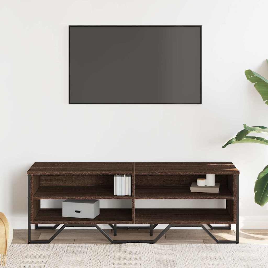 Tv Skříňka 122 X 34 X 41 Cm Kompozitní Dřevo