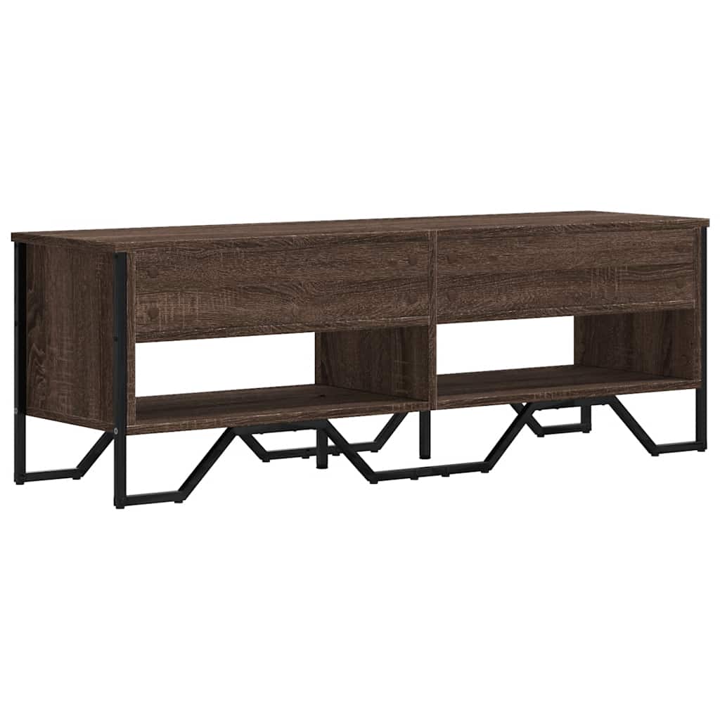 Tv Skříňka 122 X 34 X 41 Cm Kompozitní Dřevo