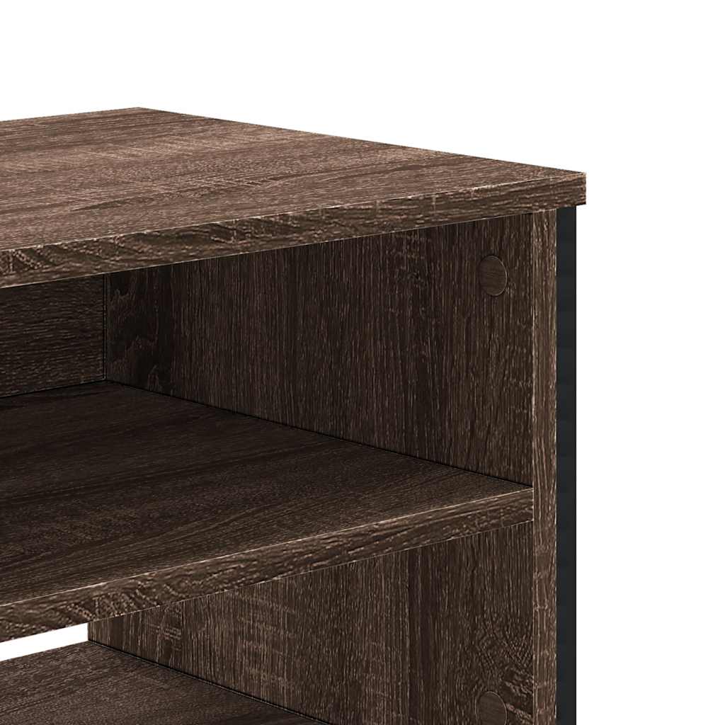 Tv Skříňka 122 X 34 X 41 Cm Kompozitní Dřevo