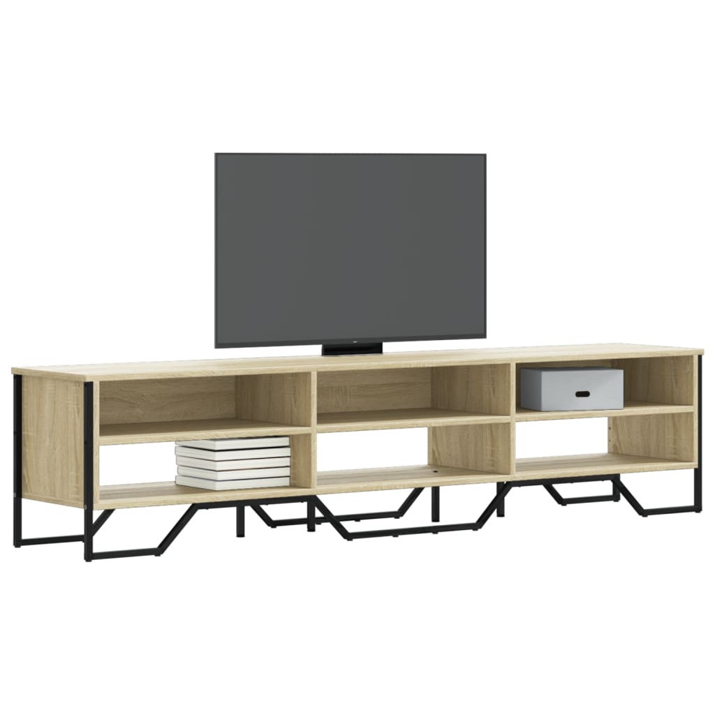 Tv Skříňka 122 X 34 X 41 Cm Kompozitní Dřevo
