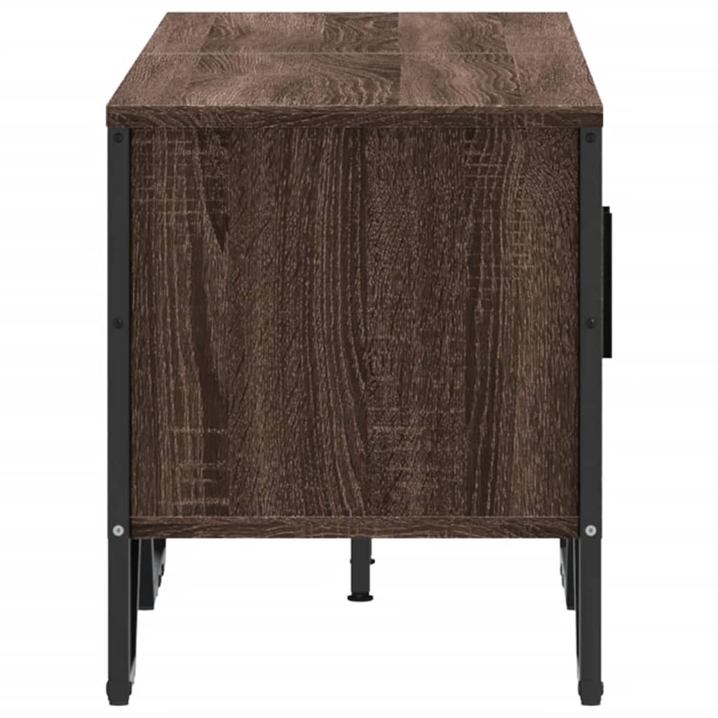 Tv Skříňka 122 X 34 X 41 Cm Kompozitní Dřevo