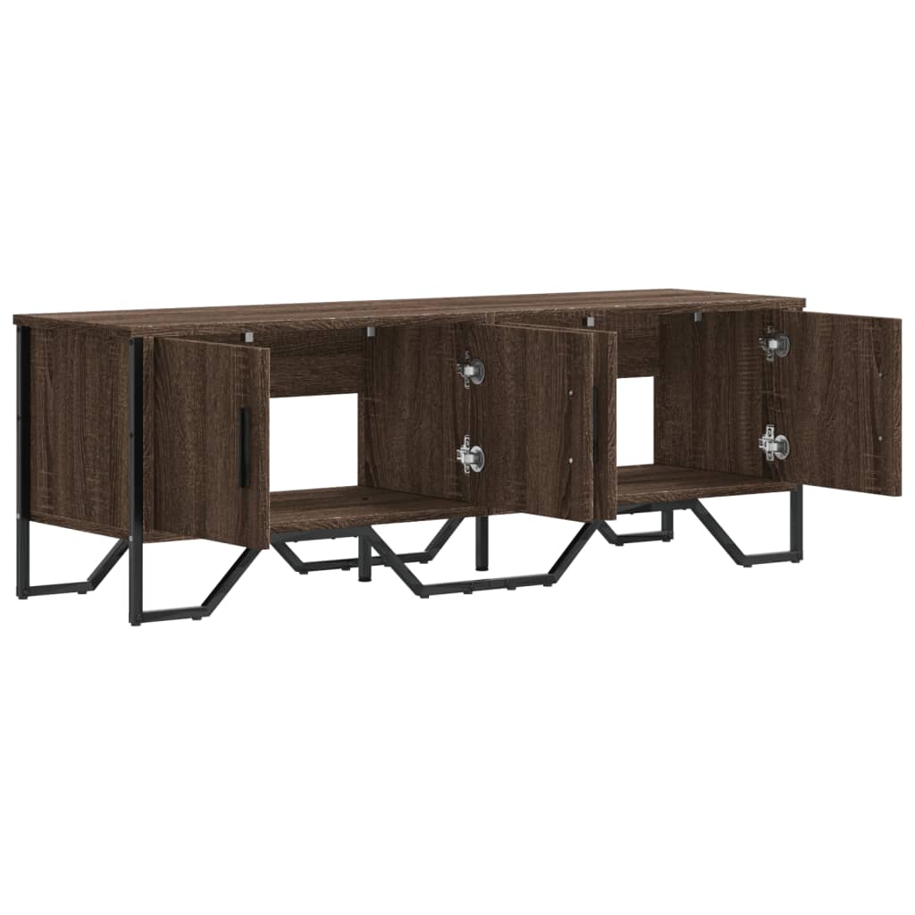 Tv Skříňka 122 X 34 X 41 Cm Kompozitní Dřevo