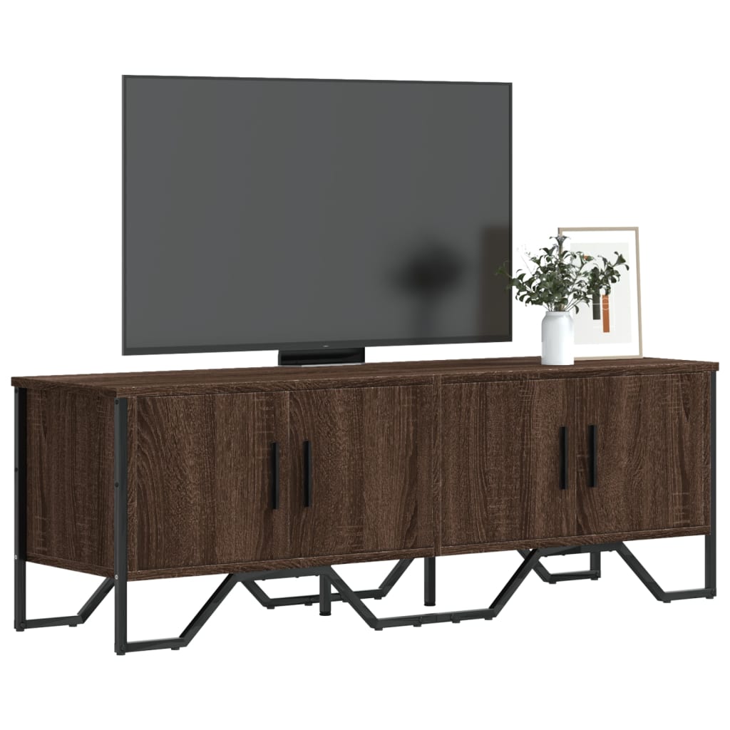 Tv Skříňka 122 X 34 X 41 Cm Kompozitní Dřevo