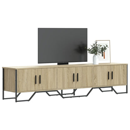 Tv Skříňka Šedá Sonoma 180 X 34 X 41 Cm Kompozitní Dřevo