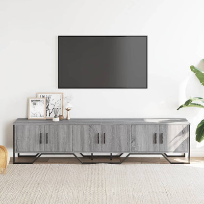 Tv Skříňka Šedá Sonoma 180 X 34 X 41 Cm Kompozitní Dřevo