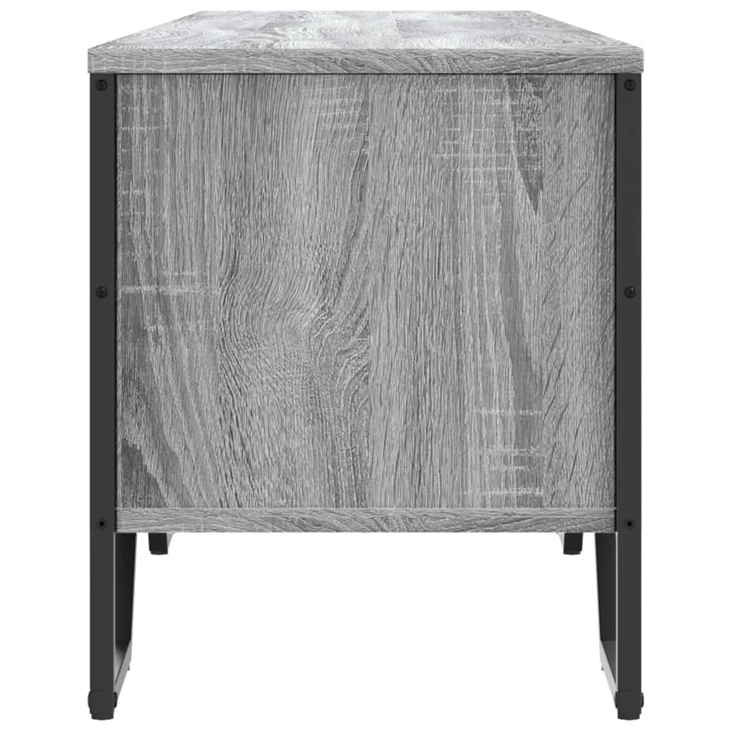 Tv Skříňka Šedá Sonoma 180 X 34 X 41 Cm Kompozitní Dřevo