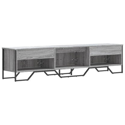 Tv Skříňka Šedá Sonoma 180 X 34 X 41 Cm Kompozitní Dřevo