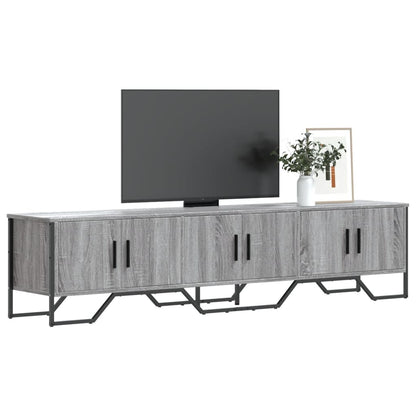 Tv Skříňka Šedá Sonoma 180 X 34 X 41 Cm Kompozitní Dřevo