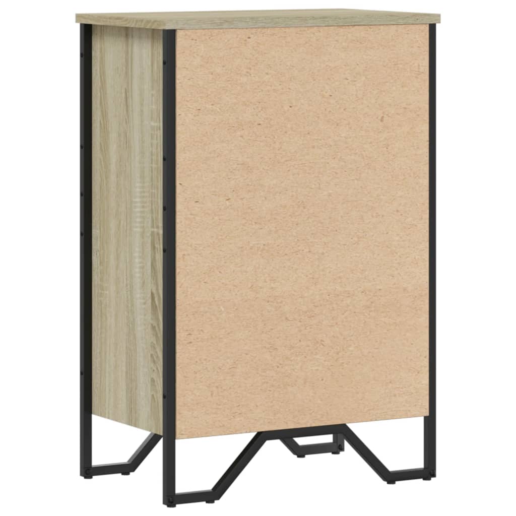 Knihovna 50 X 31 X 74,5 Cm Kompozitní Dřevo Dub Sonoma