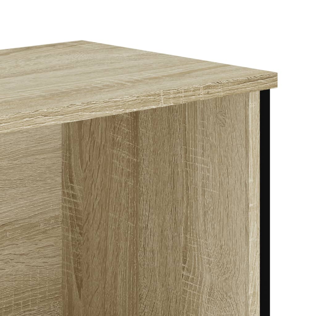 Knihovna 50 X 31 X 74,5 Cm Kompozitní Dřevo Dub Sonoma