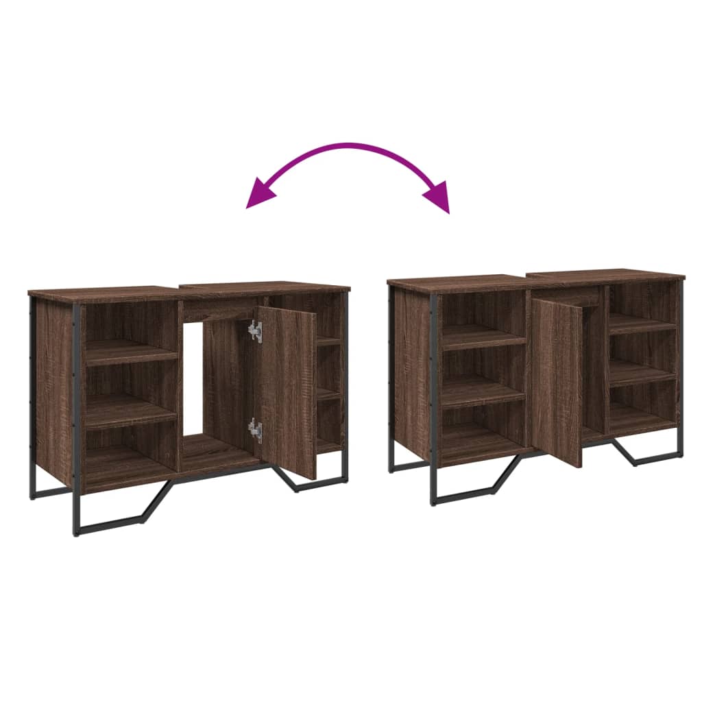 Koupelnová Skříňka Pod Umyvadlo 91X35X60 Cm Kompozit