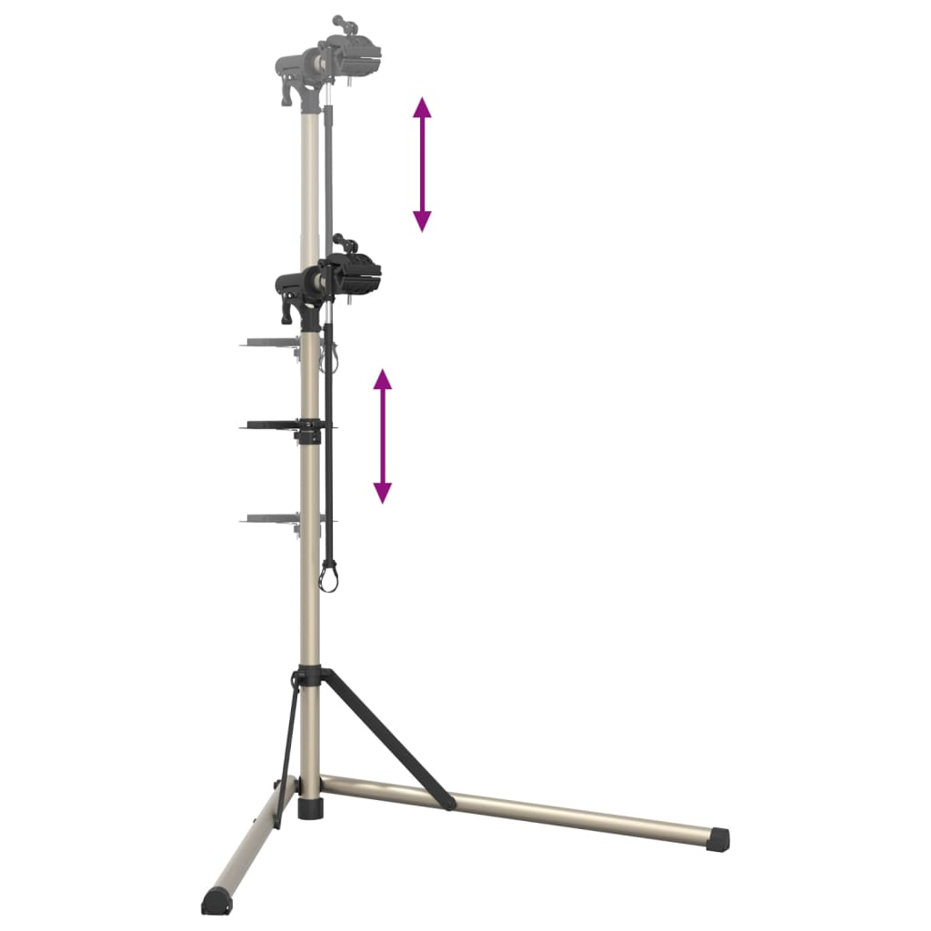 Stojan Na Opravu Jízdních Kol Skládací Nastavitelný 102–160 Cm