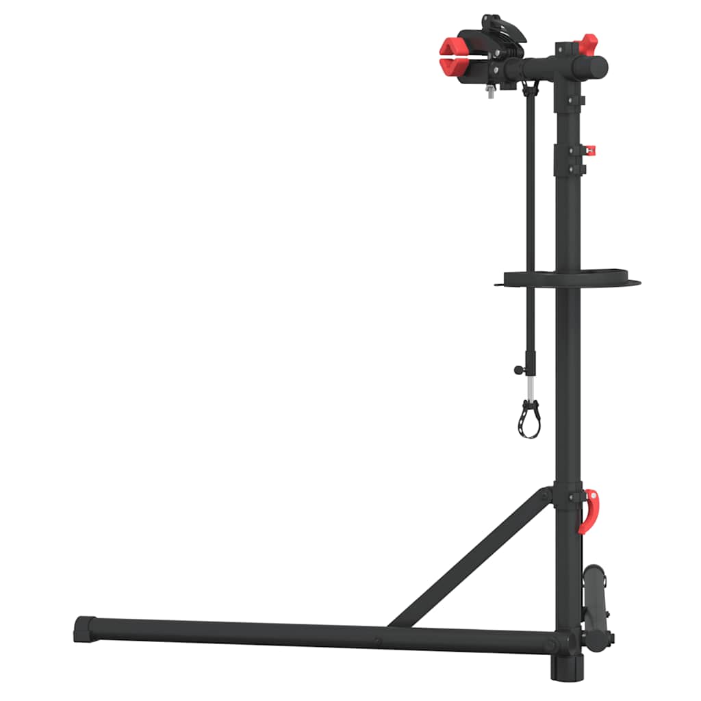 Stojan Na Opravu Kol Skládací Nastavitelný 92–152 Cm Červený