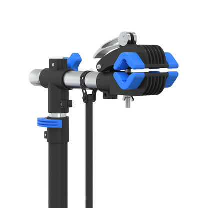 Stojan Na Opravu Kol Skládací Nastavitelný 108–188 Cm Modrý