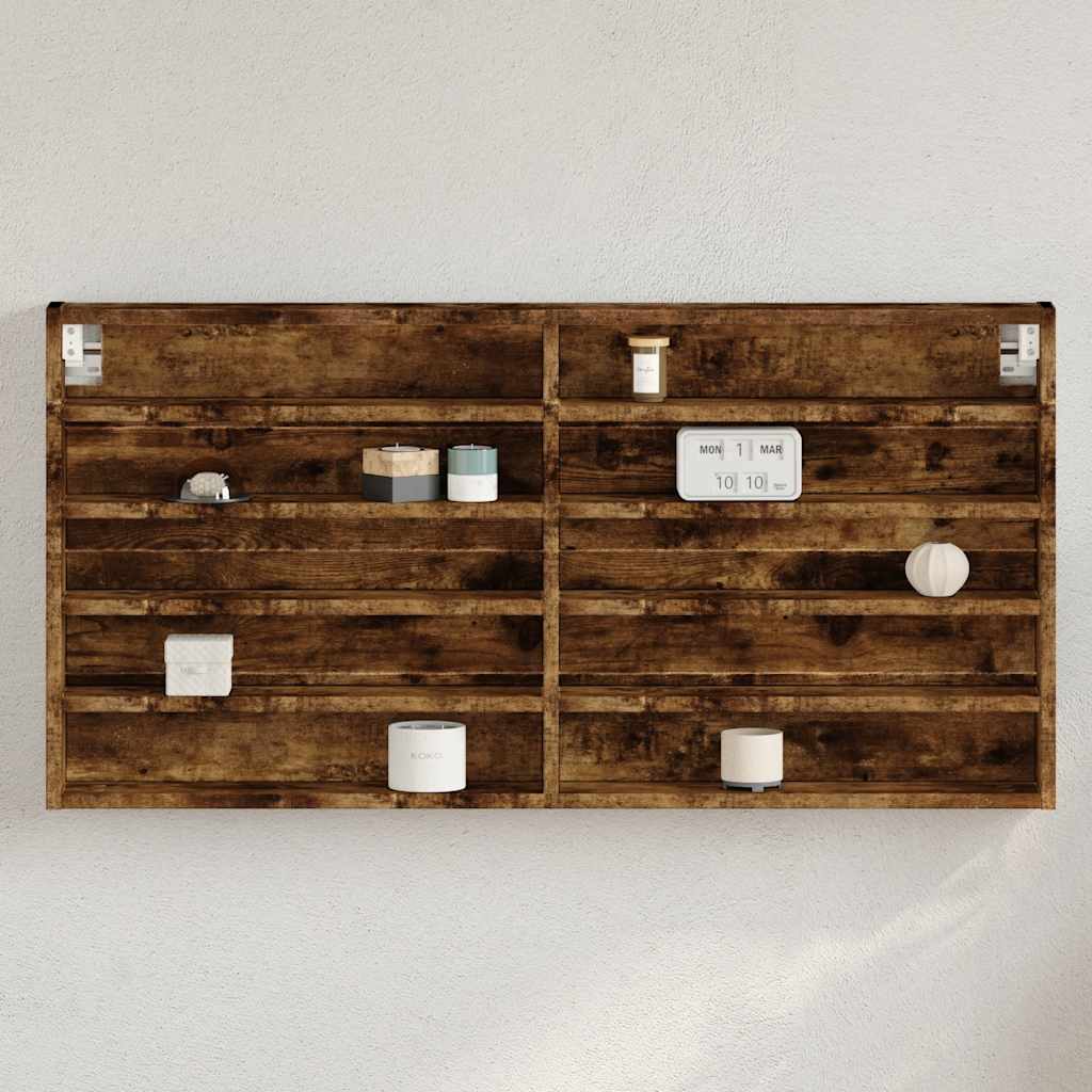 Vitrína 100 X 8,5 X 50 Cm Kompozitní Dřevo