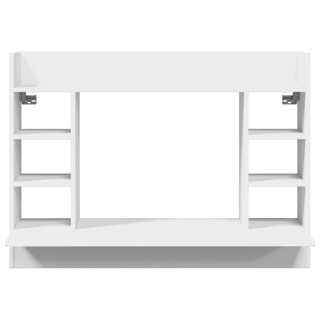 Nástěnný Psací Stůl Bílý 105 X 48 X 75 Cm Kompozitní Dřevo