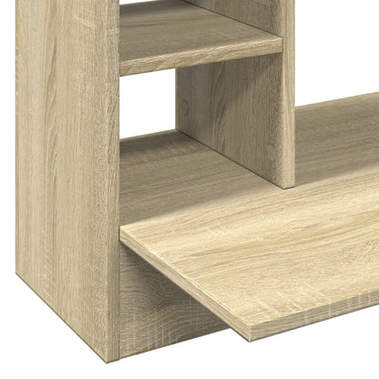 Nástěnný Psací Stůl Dub Sonoma 105X48X75 Cm Kompozitní Dřevo