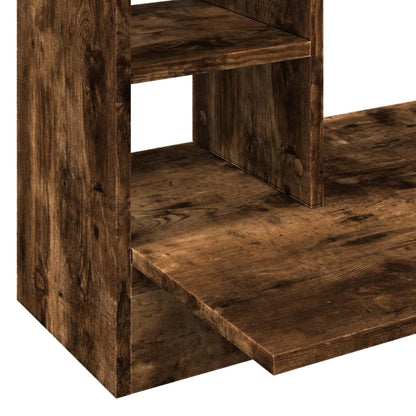 Nástěnný Psací Stůl Kouřový Dub 105X48X75 Cm Kompozitní Dřevo