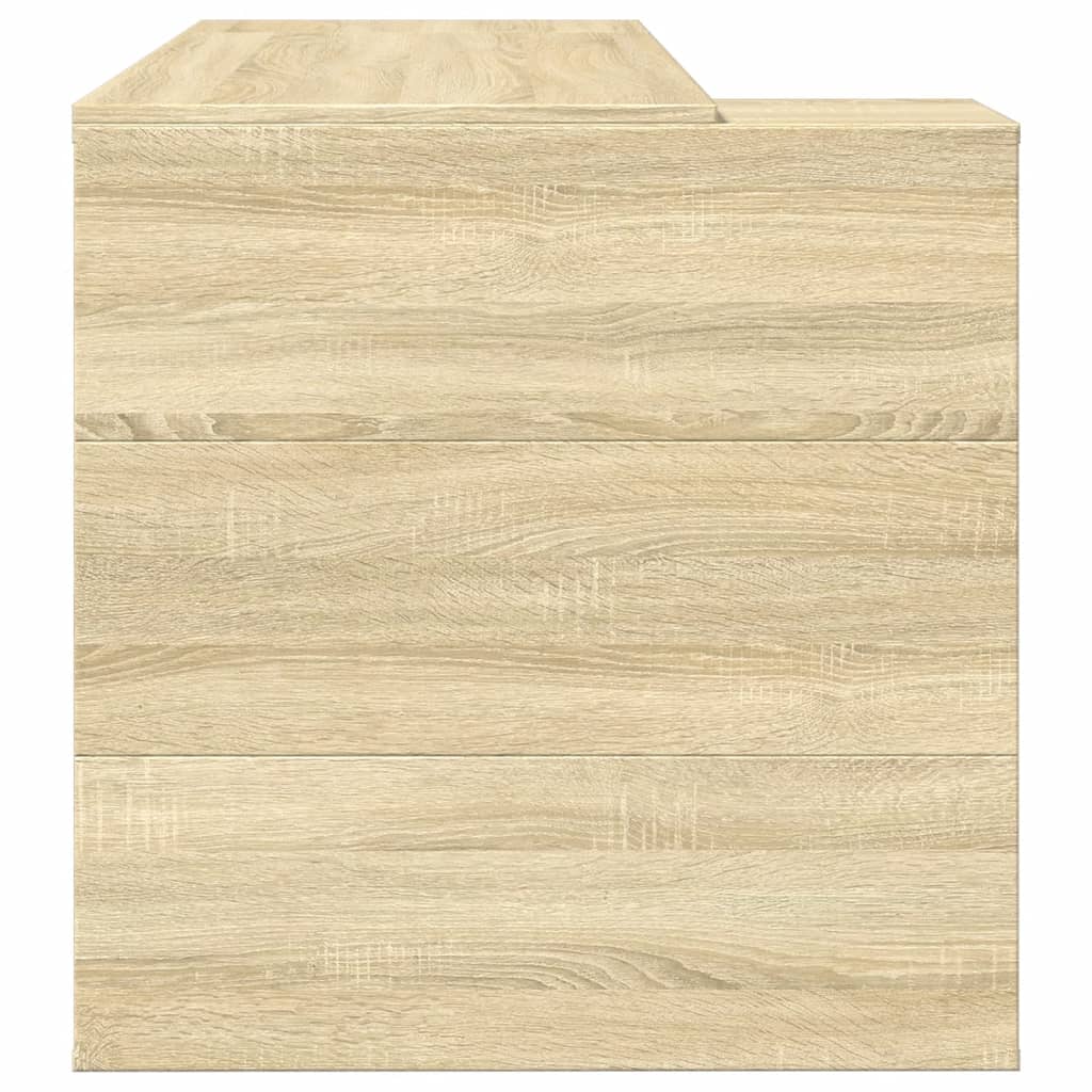 Psací Stůl 123,5 X 73,5 X 75 Cm Kompozitní Dřevo