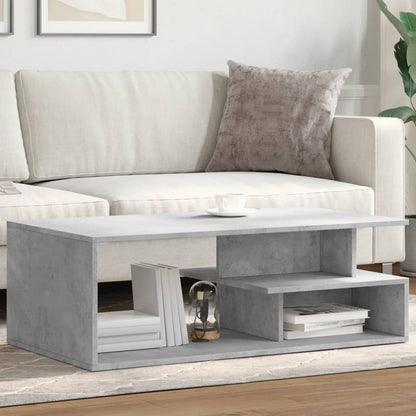 Konferenční Stolek Šedý Sonoma 102X55X35 Cm Kompozitní Dřevo