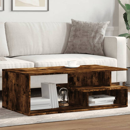 Konferenční Stolek Šedý Sonoma 102X55X35 Cm Kompozitní Dřevo