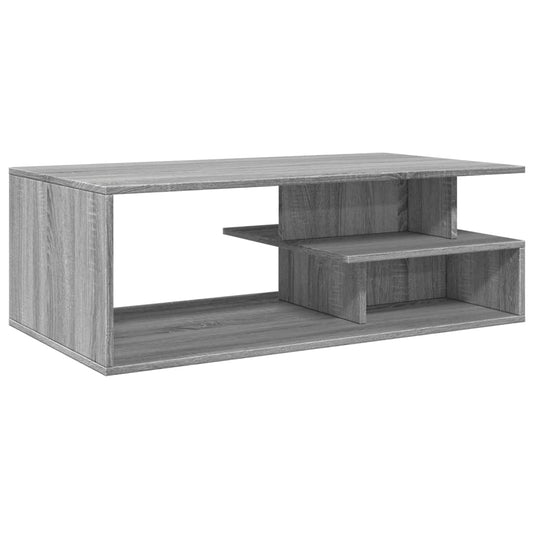 Konferenční Stolek Šedý Sonoma 102X55X35 Cm Kompozitní Dřevo