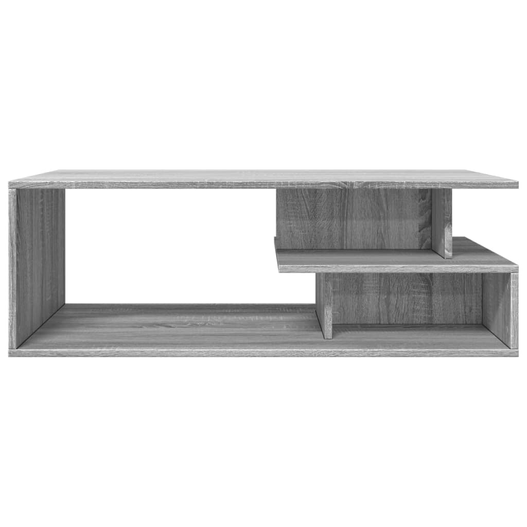Konferenční Stolek Šedý Sonoma 102X55X35 Cm Kompozitní Dřevo