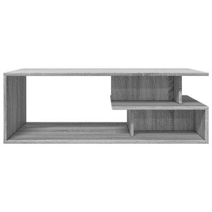 Konferenční Stolek Šedý Sonoma 102X55X35 Cm Kompozitní Dřevo