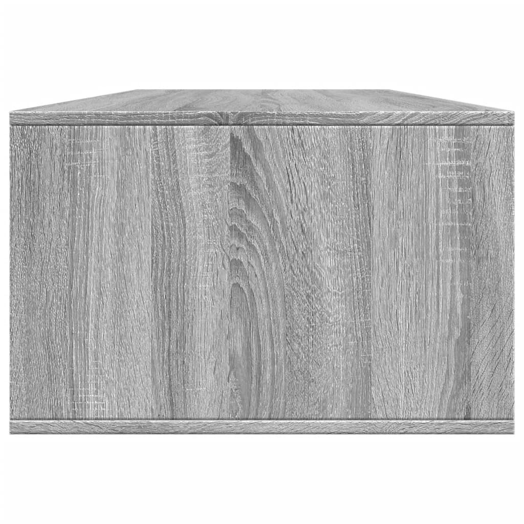 Konferenční Stolek Šedý Sonoma 102X55X35 Cm Kompozitní Dřevo