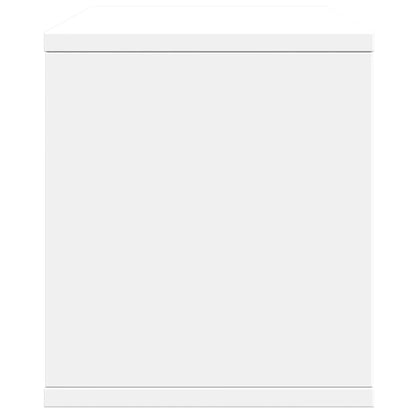 Stolní Organizér Bílý 36 X 26 X 29,5 Cm Kompozitní Dřevo