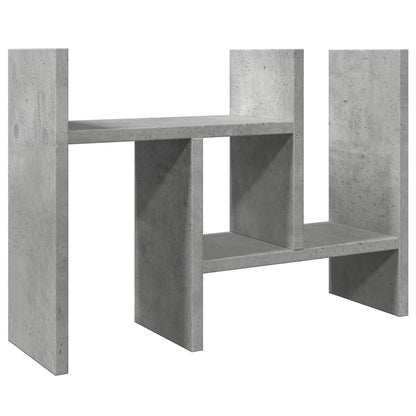 Stolní Organizér Betonově Šedý 34,5 X 15,5 X 35,5 Cm Kompozit